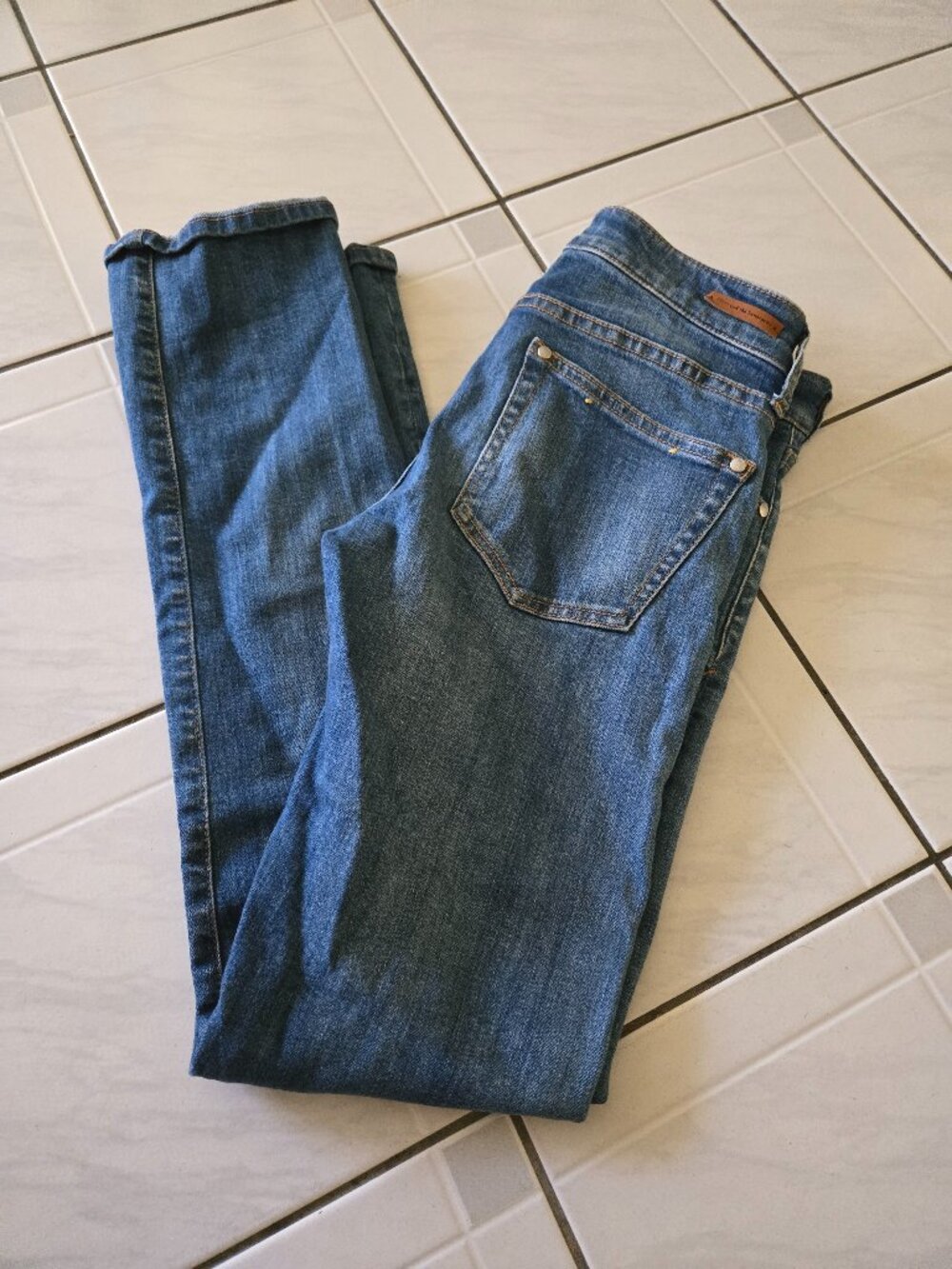 Pilcro and the Letterpress Anthropologie High Rise Cropped Bootcut Jeans 27P